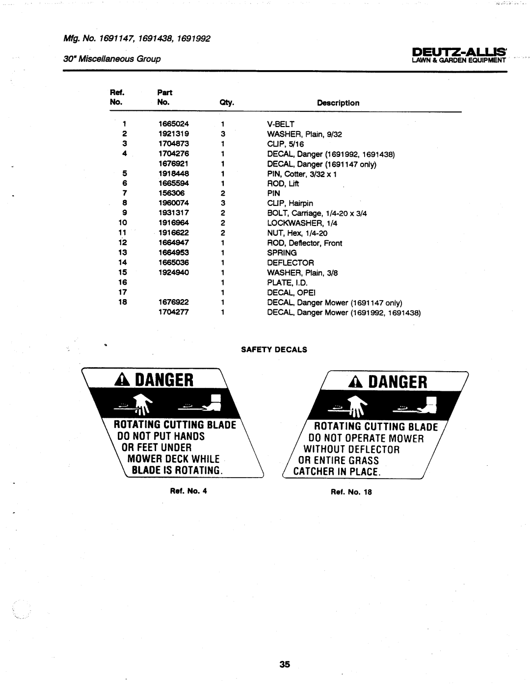 Simplicity 100 Series manual 