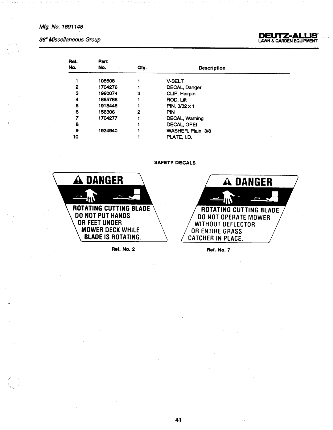 Simplicity 100 Series manual 