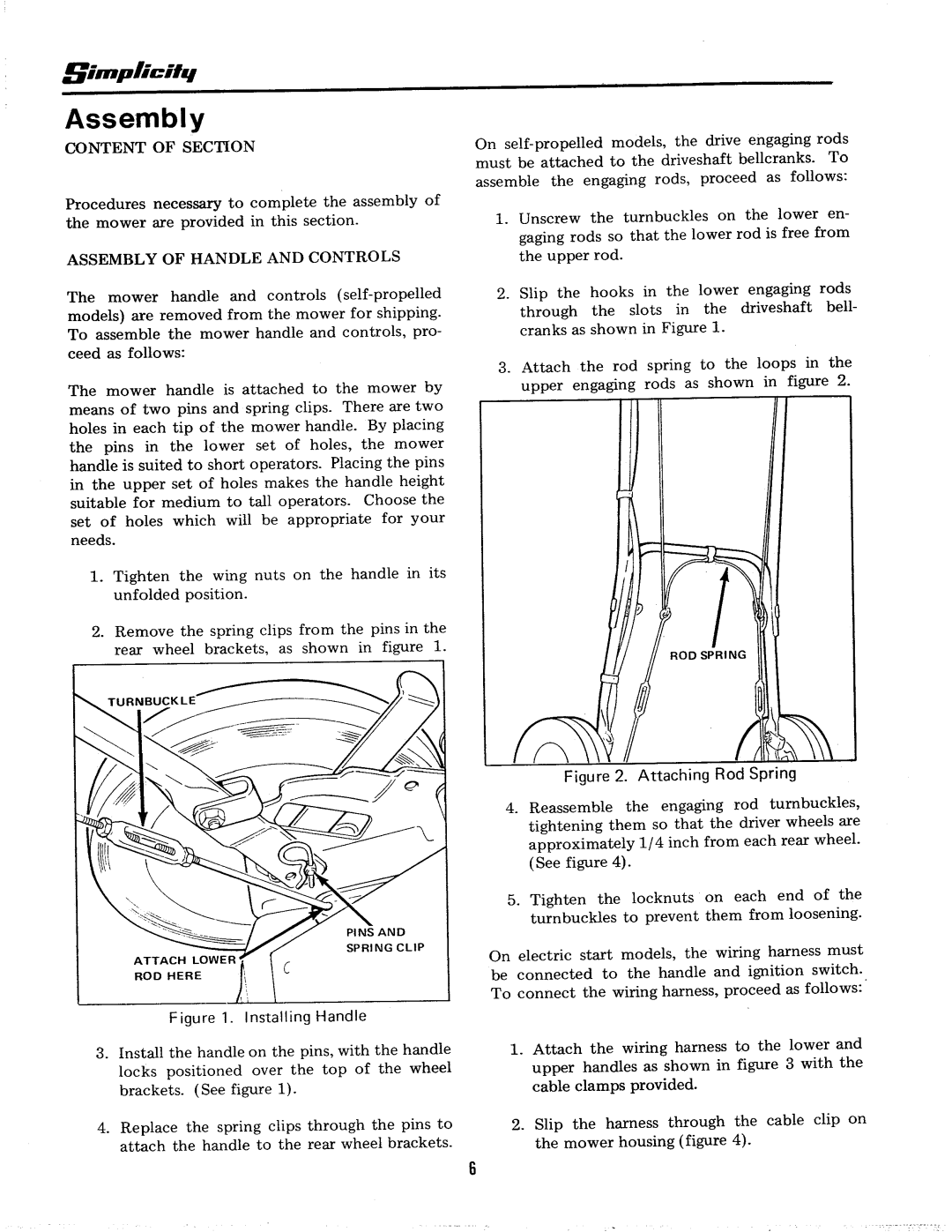 Simplicity 1019, 1021 manual 