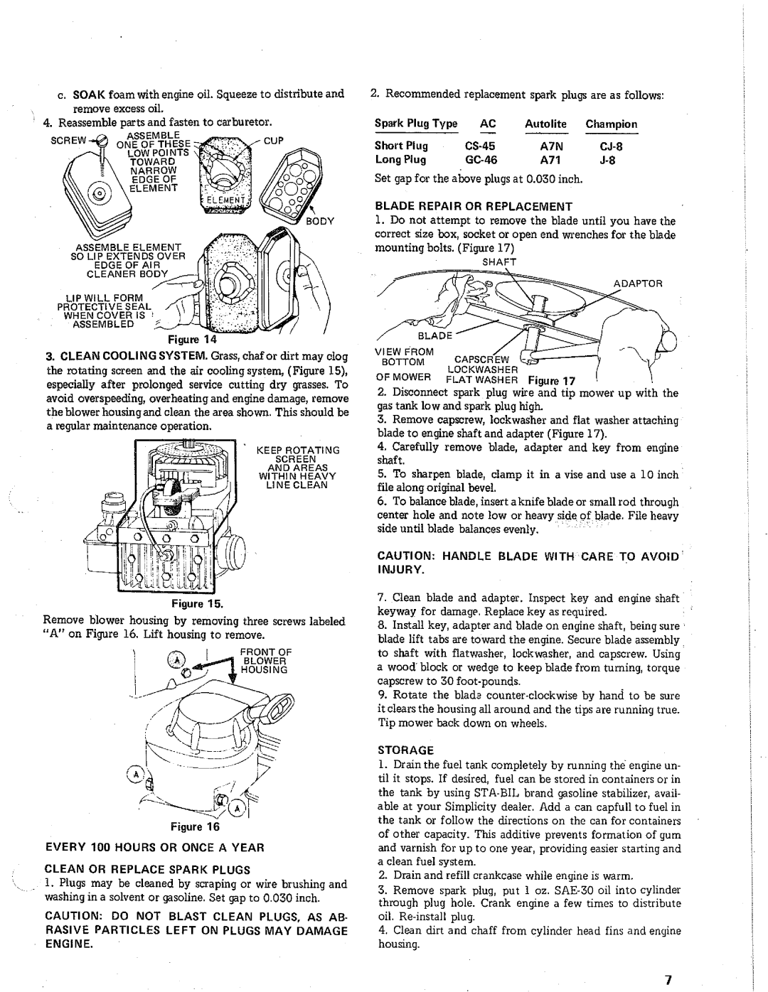 Simplicity 1033, 1035, 1034 manual 