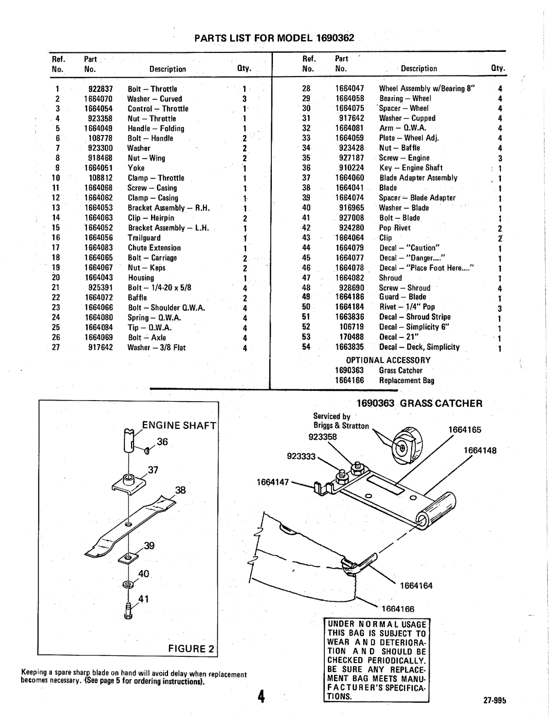 Simplicity 1121 manual 