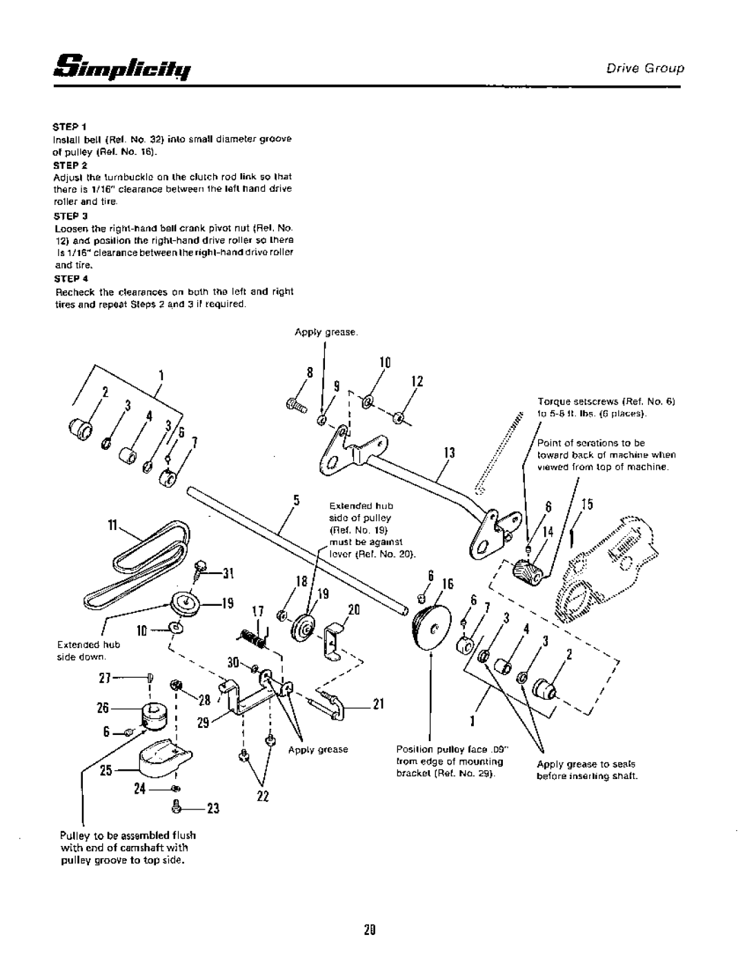 Simplicity 1291 Mower, 1421 Mower, 1321 Mower, 1318PSE Mower, 1321PP Mower, 1321PPE Mower, 1319PS Mower, 1322PS Mower, 1221 Mower 