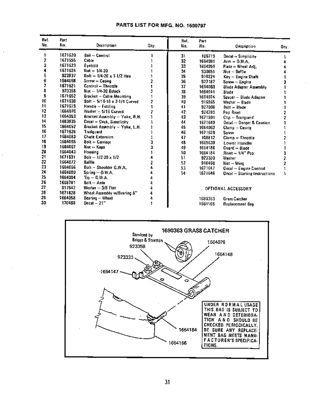 Simplicity 1318PSE Mower, 1421 Mower, 1321 Mower, 1291 Mower, 1321PP Mower, 1321PPE Mower, 1319PS Mower, 1322PS Mower, 1221 Mower 