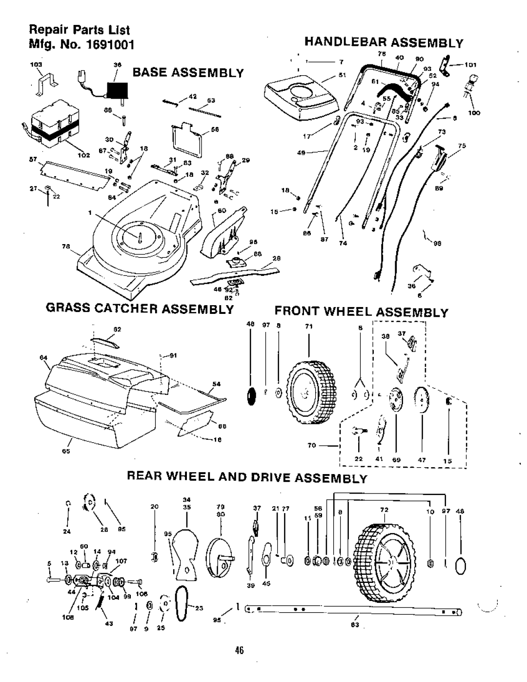 Simplicity 1320PS Mower, 1421 Mower, 1321 Mower, 1291 Mower, 1318PSE Mower, 1321PP Mower, 1321PPE Mower, 1319PS Mower, 1221 Mower 