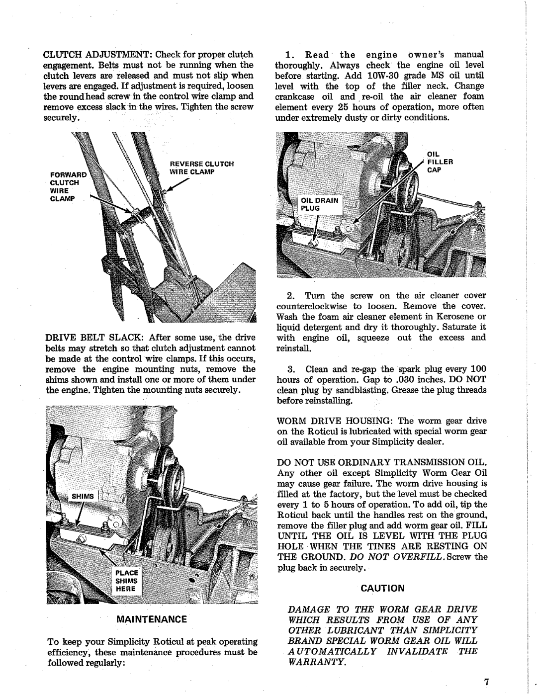 Simplicity 1623 manual 