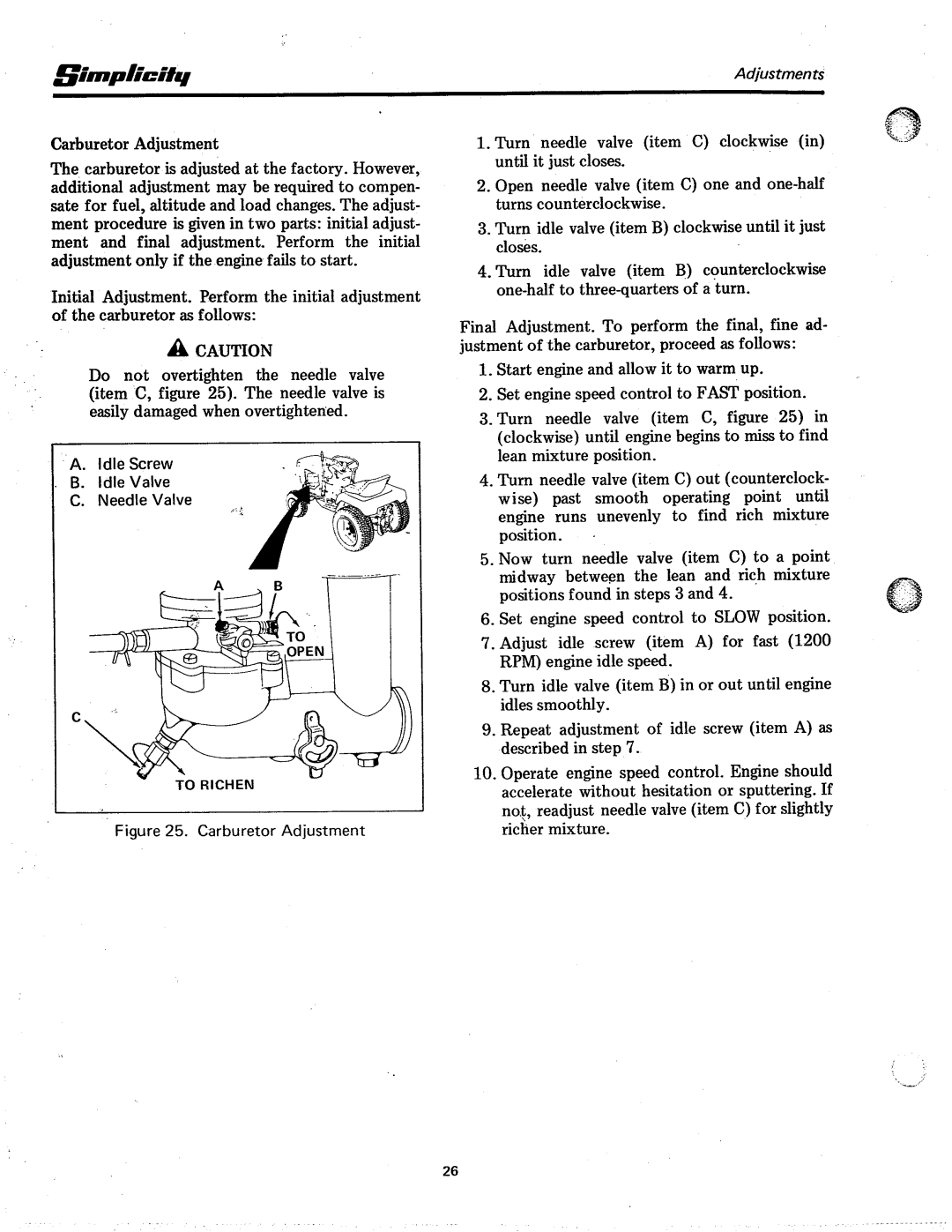 Simplicity 1690006 manual 