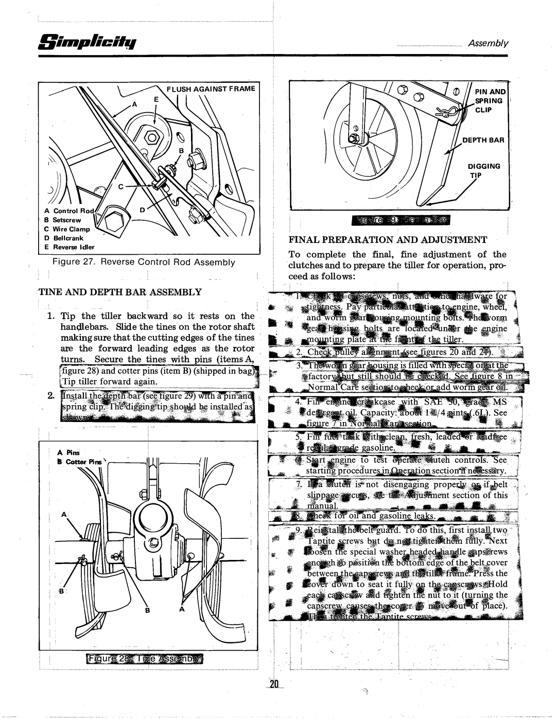 Simplicity 1003, 1690324, 1690237 manual 