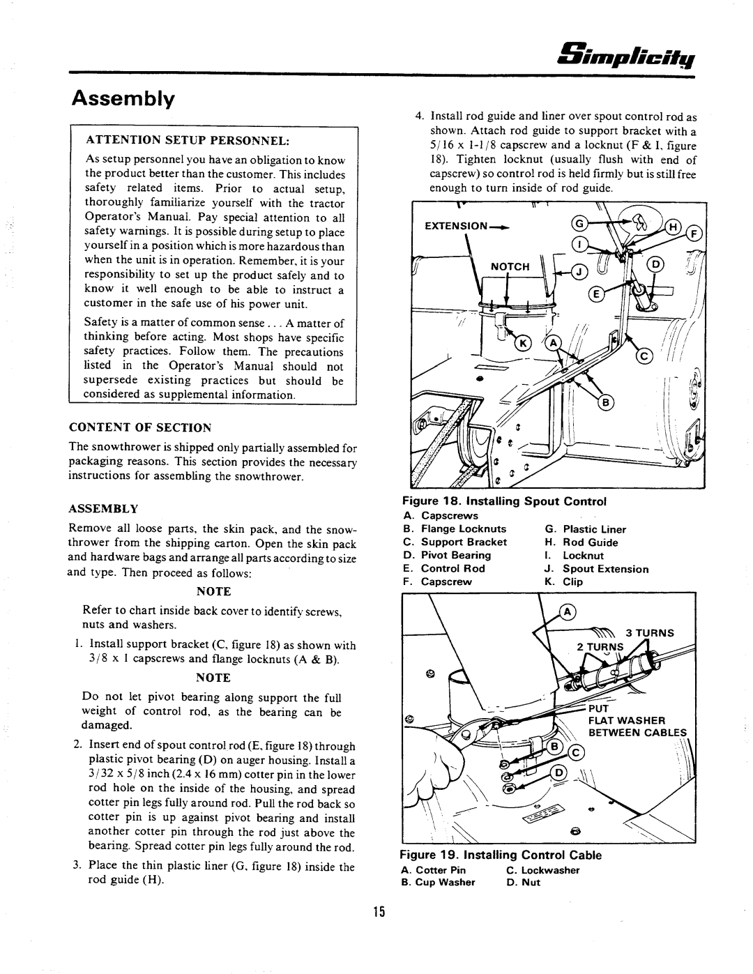 Simplicity 1691522, 1690557, 1691521 manual 