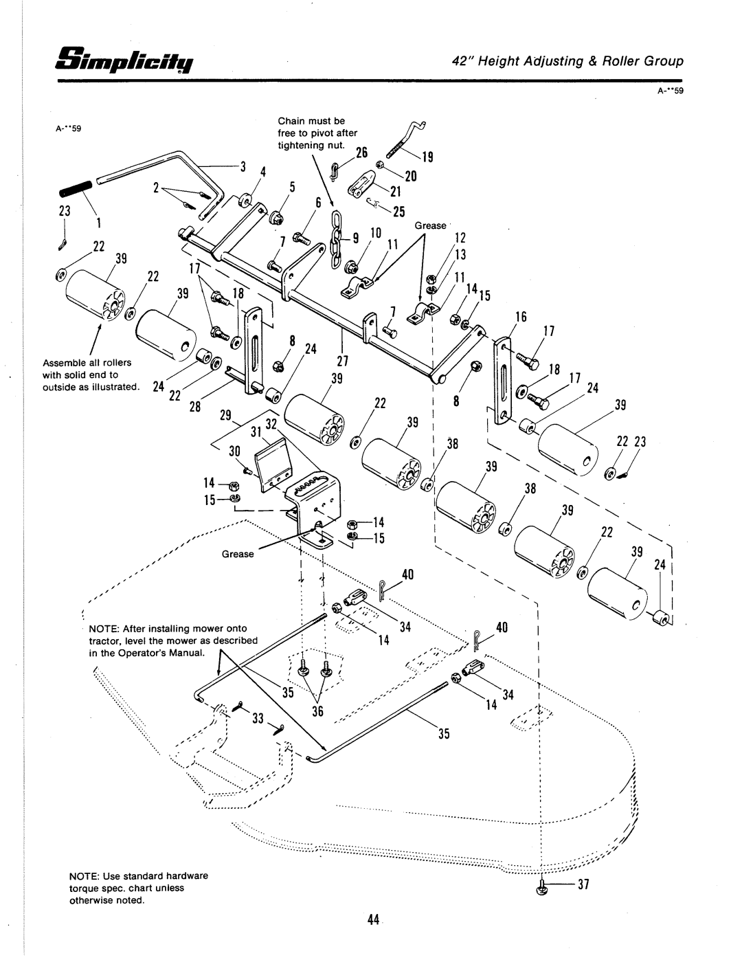 Simplicity 1691030, 1691272, 1691238, 1691175, 1691095, 1690839, 1691031 manual 