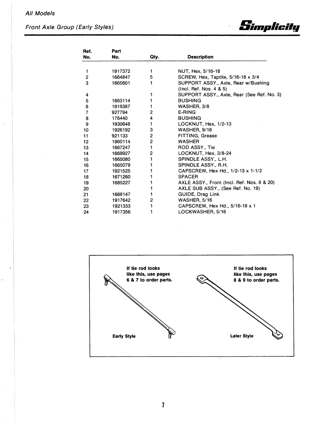 Simplicity 1691175, 1691272, 1691238, 1691095, 1691030, 1690839, 1691031 manual 