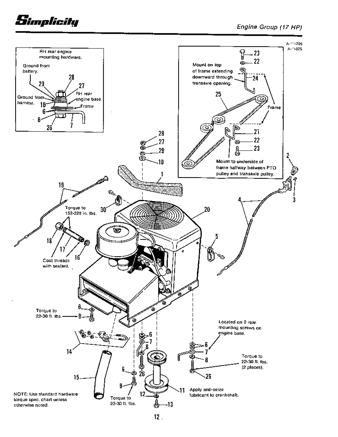 Simplicity 1691425, 1691423, 6500 Series, 1691736, 1691732, 1691468, 1691263 manual 