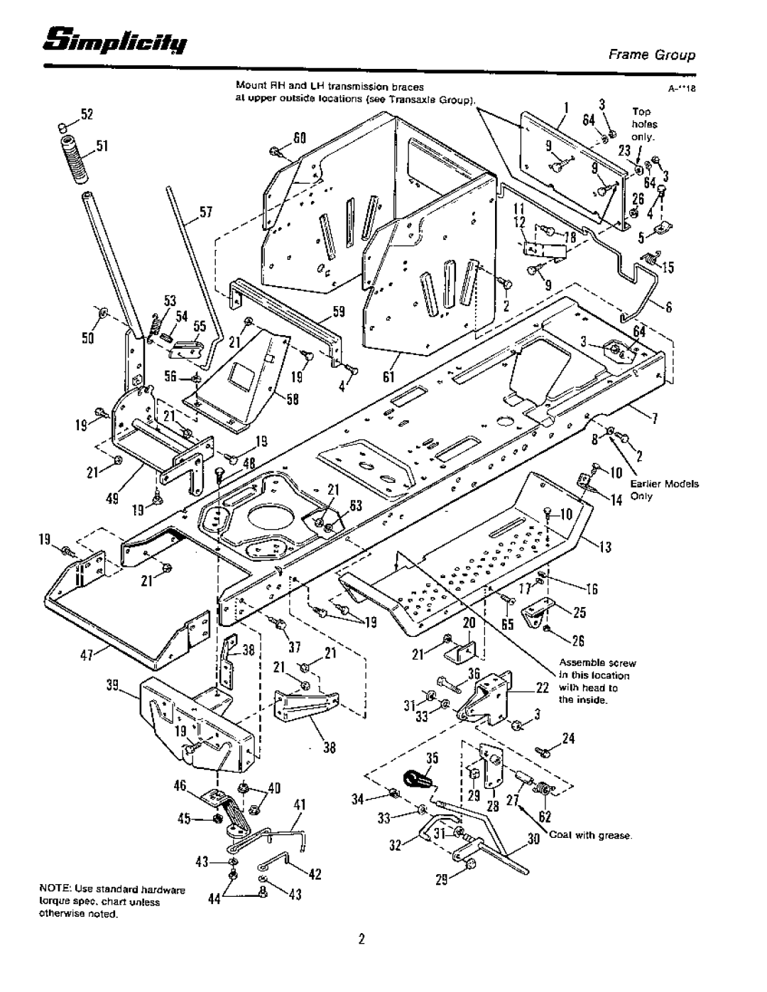 Simplicity 1691732, 1691425, 1691423, 6500 Series, 1691736, 1691468, 1691263 manual 