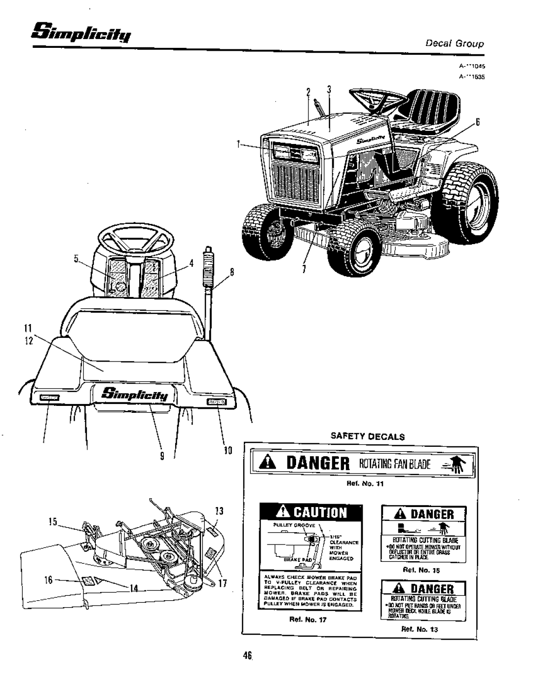 Simplicity 1691263, 1691425, 1691423, 6500 Series, 1691736, 1691732, 1691468 manual 