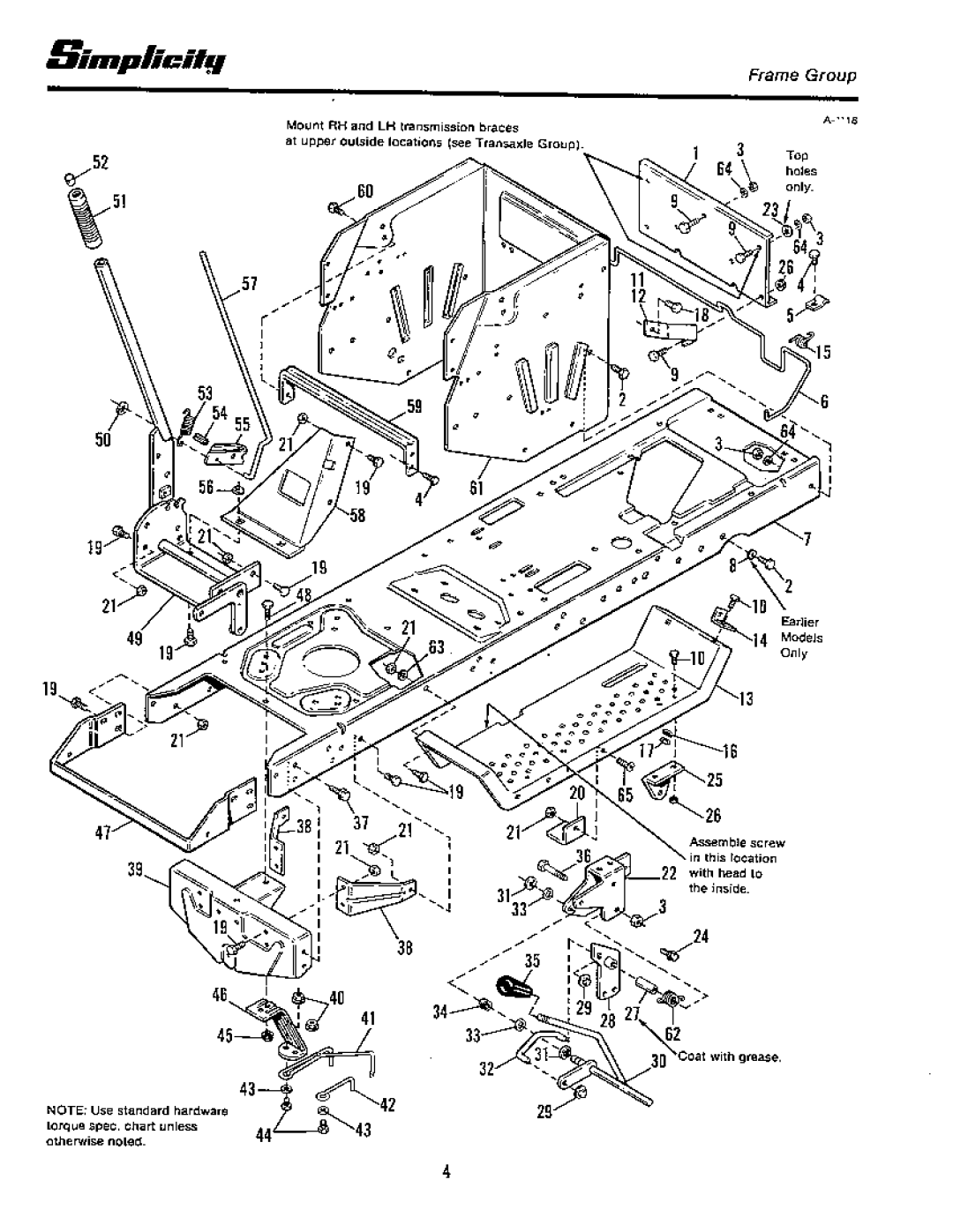 Simplicity 1691263, 1691425, 1691423, 6500 Series, 1691736, 1691732, 1691468 manual 