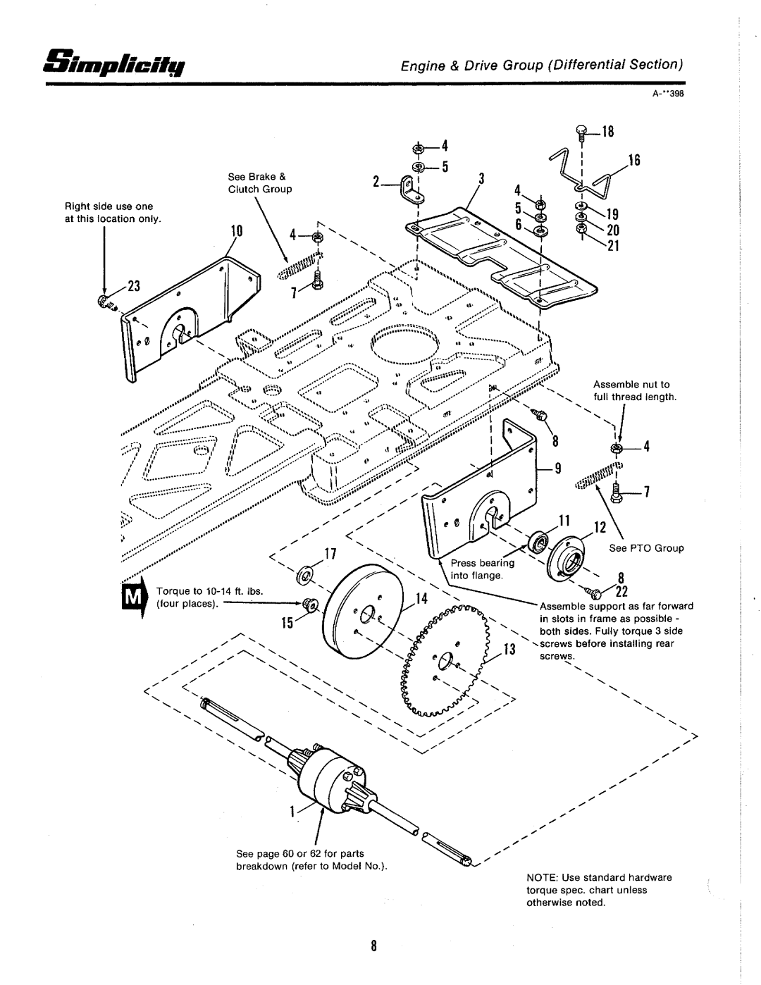 Simplicity 1691993, 1691437, 1691551, 1691537, 1691535, 1691106, 1690530, 1691108, 1690891 manual 