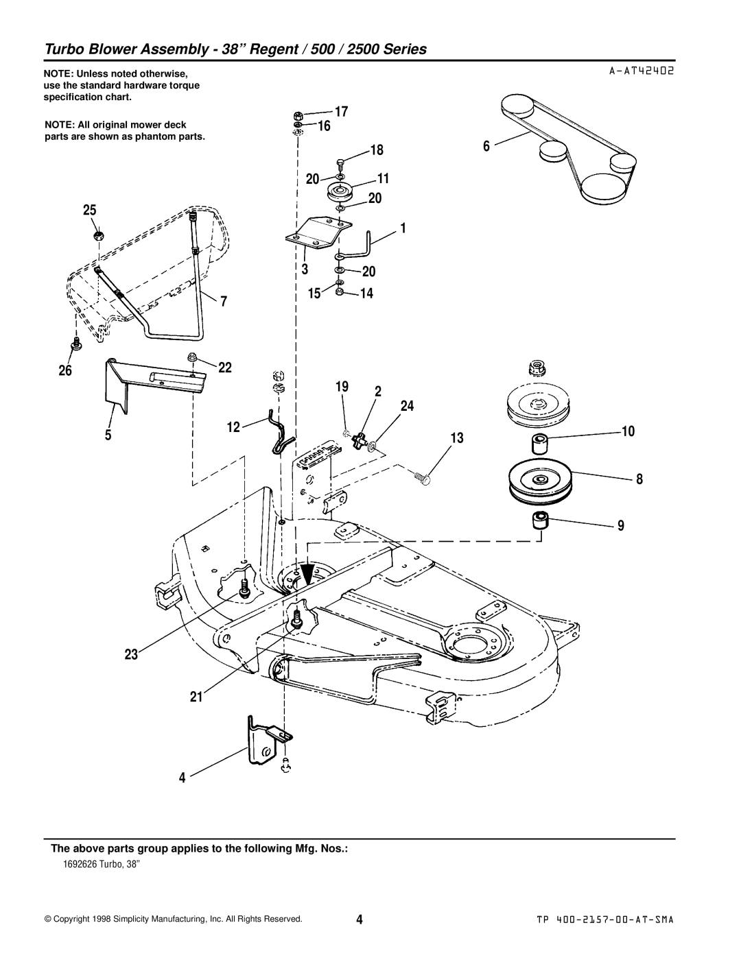 Simplicity 1692937, 1692626, 1693225, 1693227, 1693226, 1693106, 1692936, 1692858, 1692714, 1692715, 1692716 manual 2622 512 