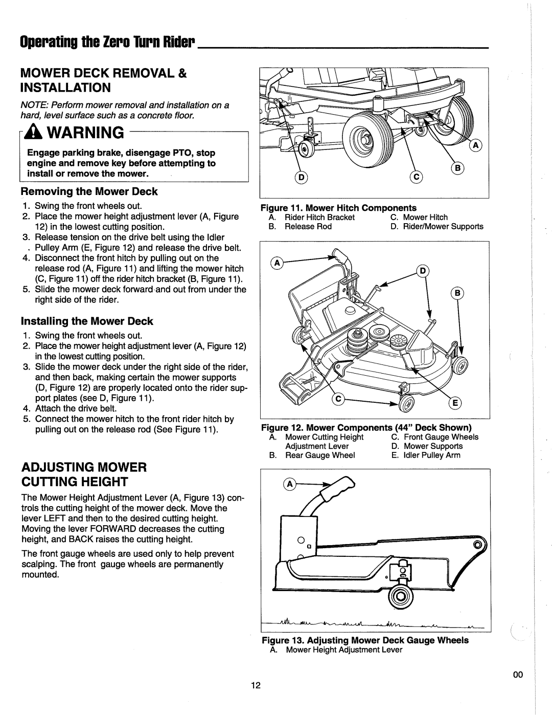 Simplicity ZT Series, 1692913, 1692915, 1693302, 1693300 manual 