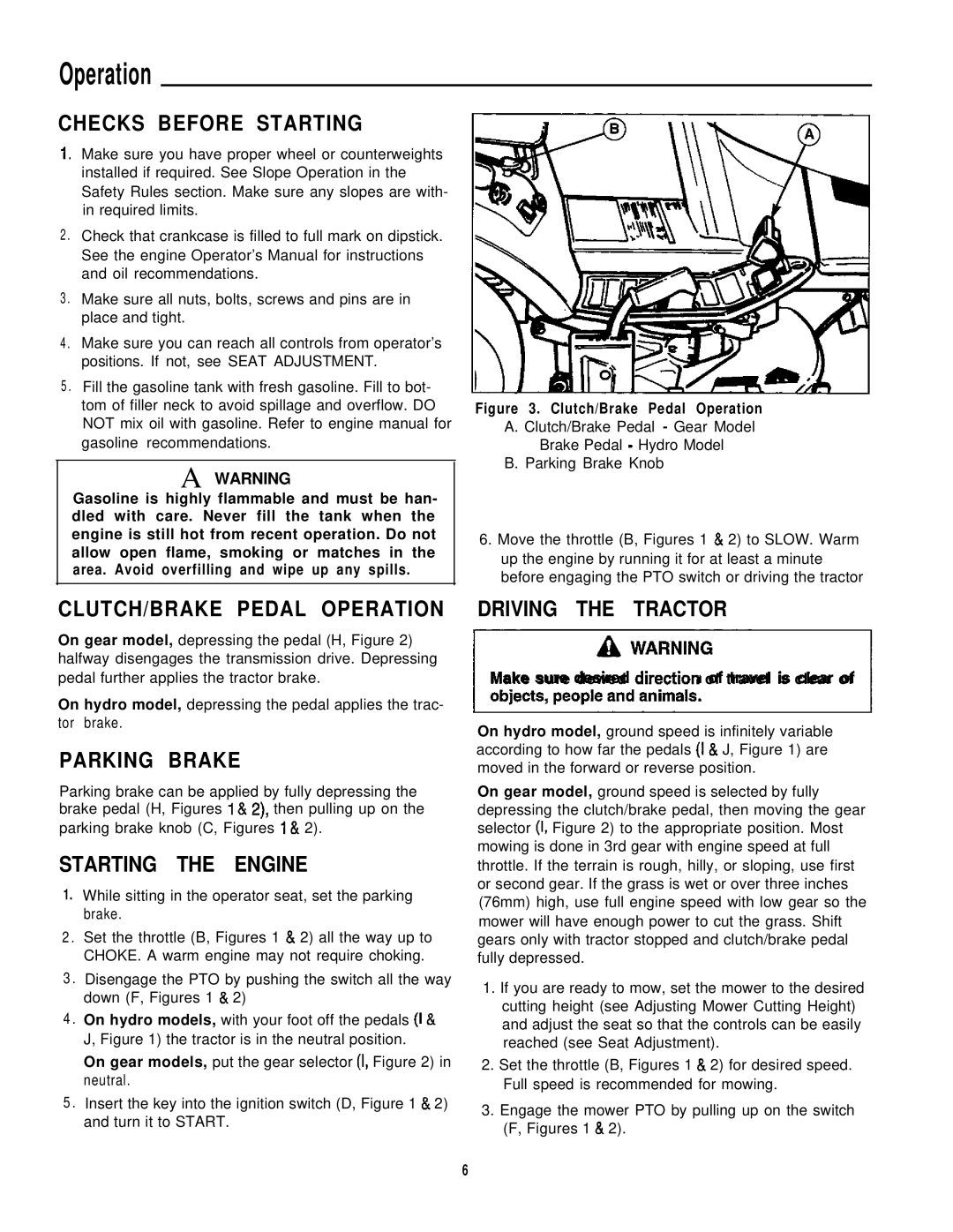 Simplicity 1693266, 1693264 manual Operation 