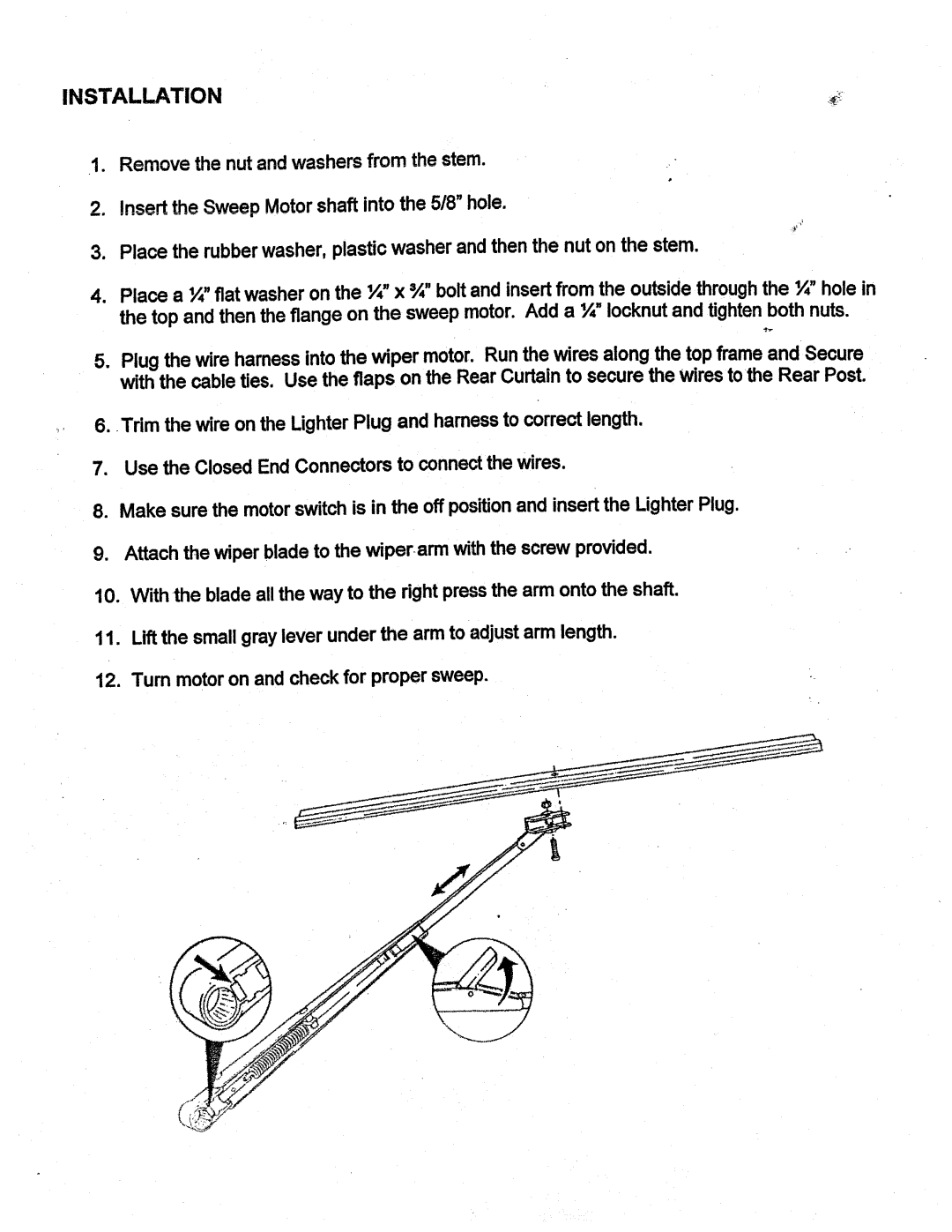 Simplicity 1694402 installation instructions 