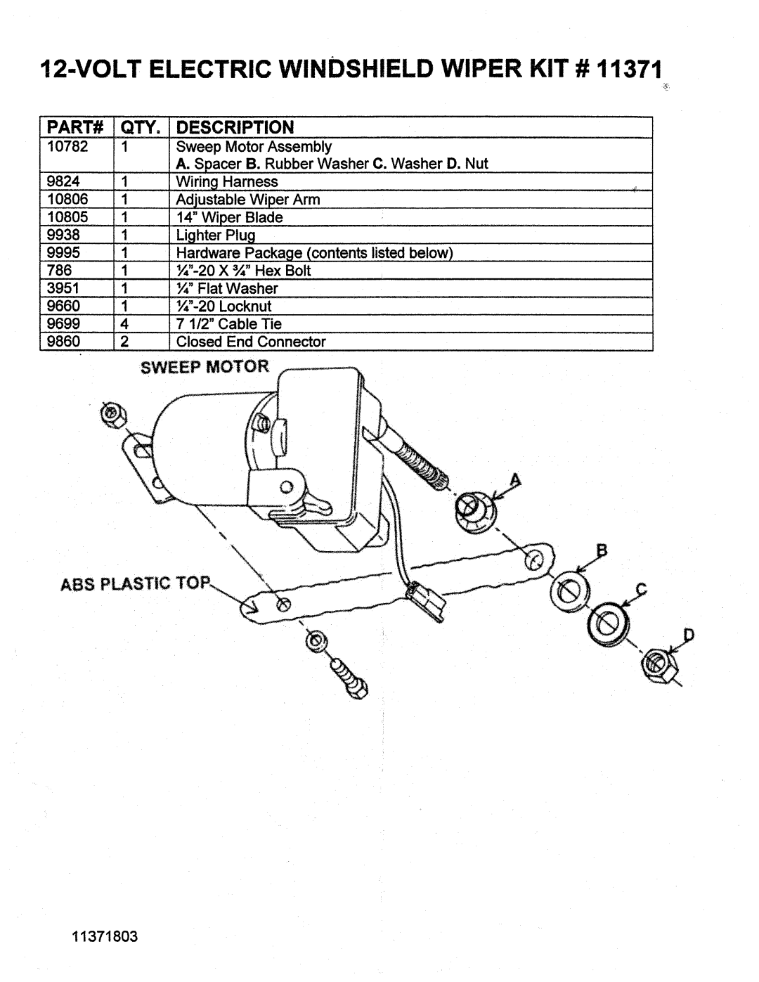 Simplicity 1694402 installation instructions 