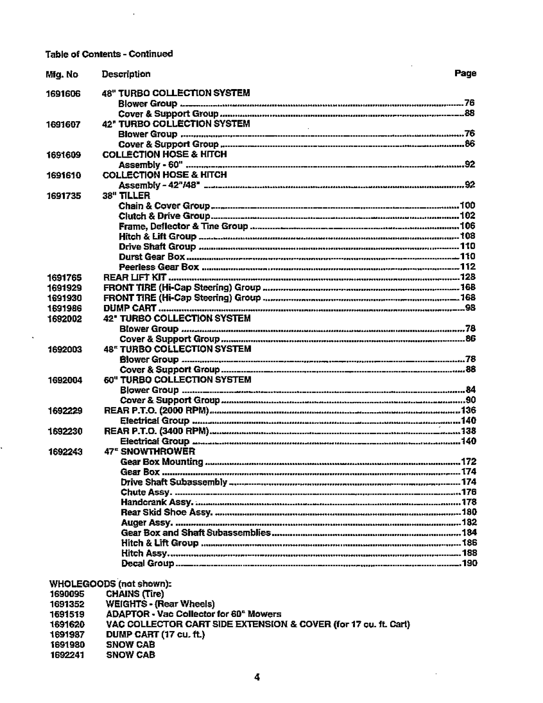 Simplicity 1900 Series, SunStar/GTH Series manual 