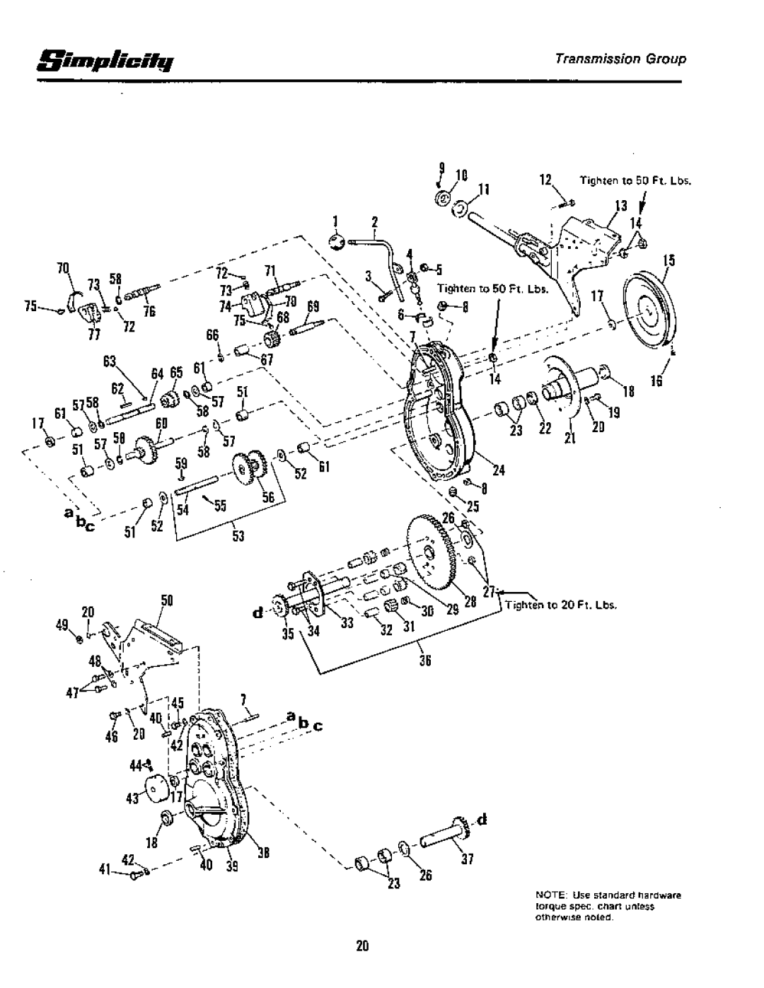 Simplicity 1964-1976 manual 