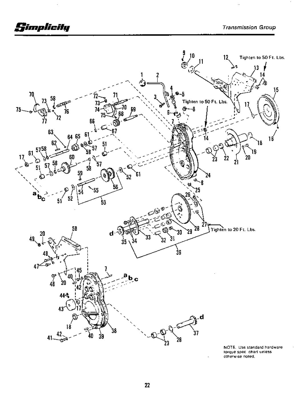 Simplicity 1964-1976 manual 