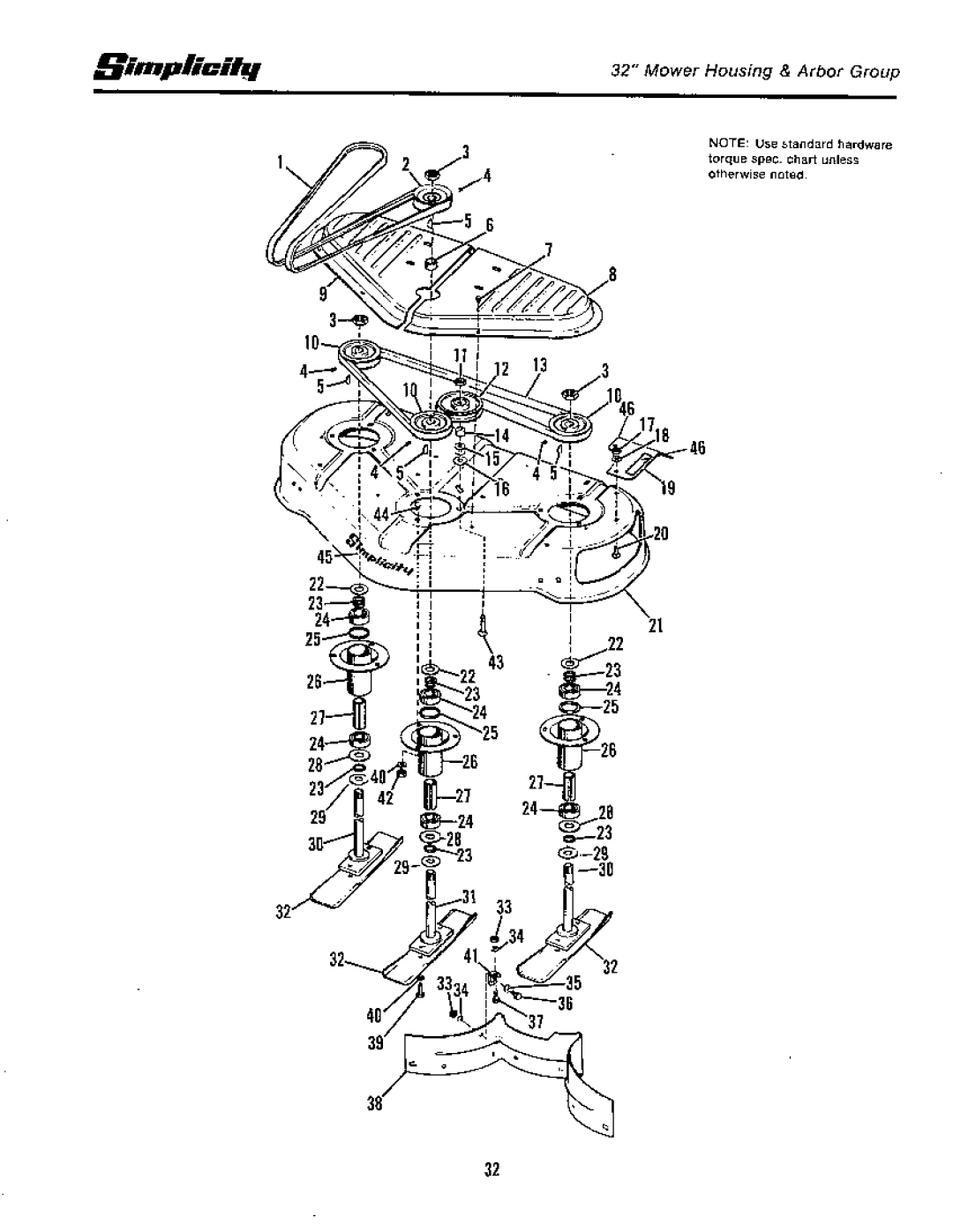 Simplicity 1965-1979, Rear Engine Riders manual 