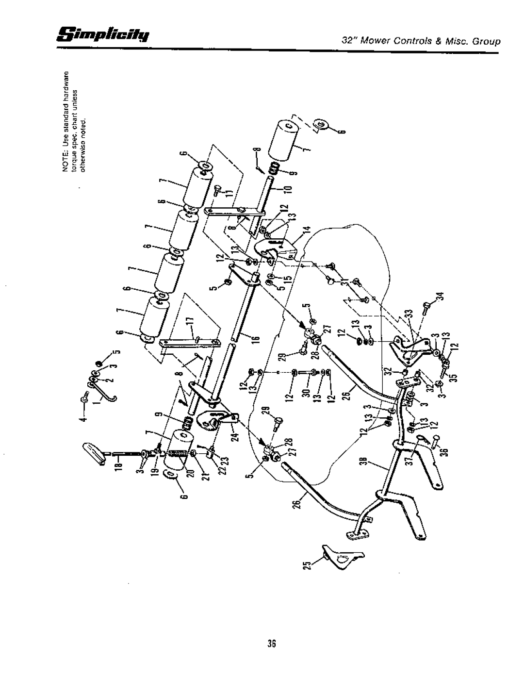 Simplicity 1965-1979, Rear Engine Riders manual 