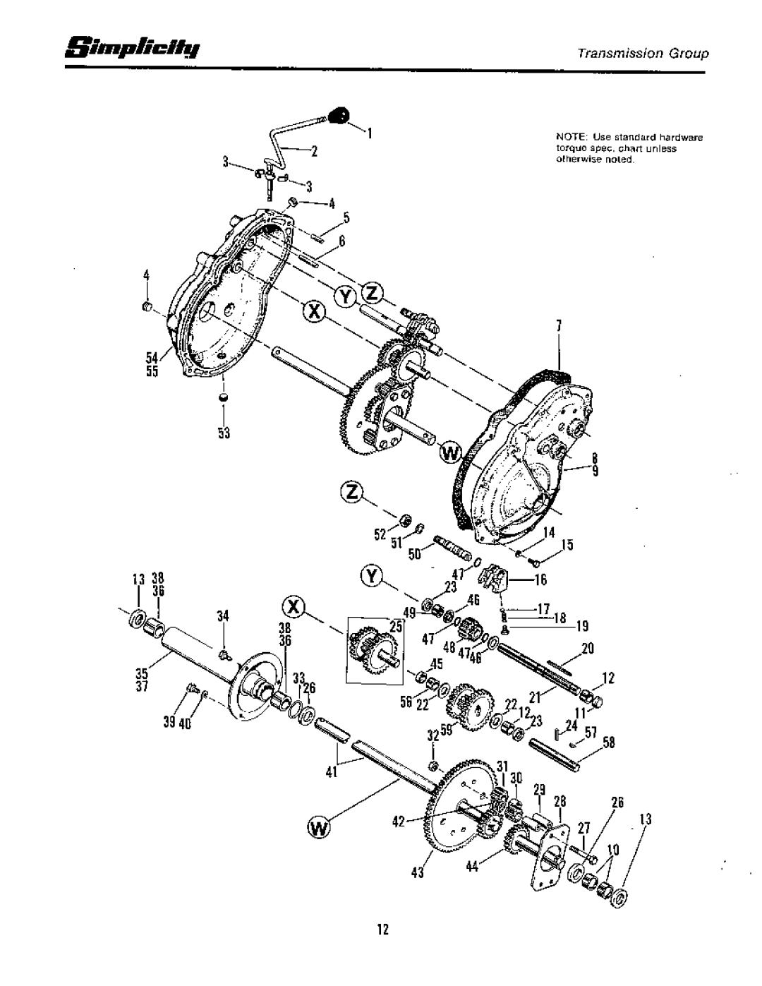 Simplicity 1965-1979, Rear Engine Riders manual 