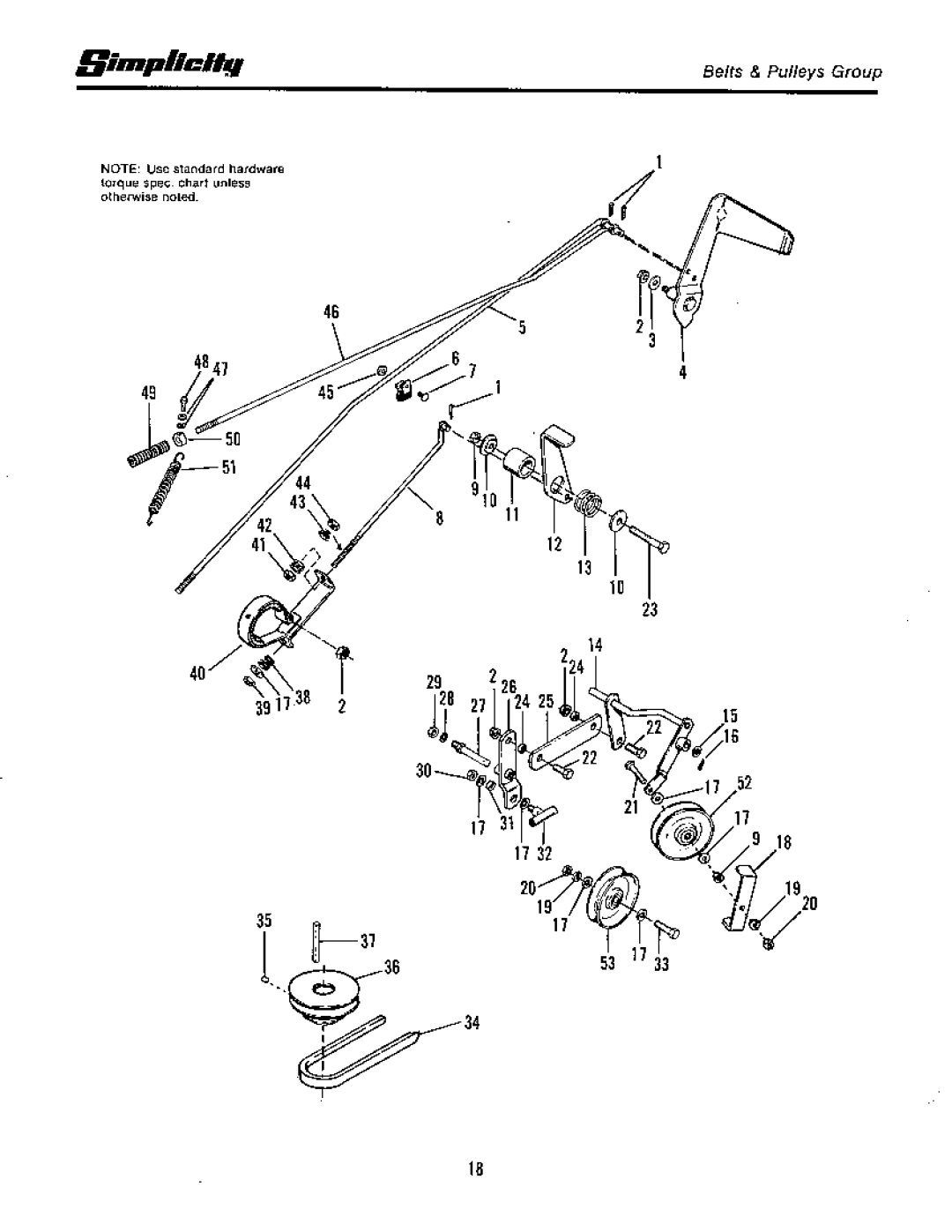 Simplicity 1965-1979, Rear Engine Riders manual 