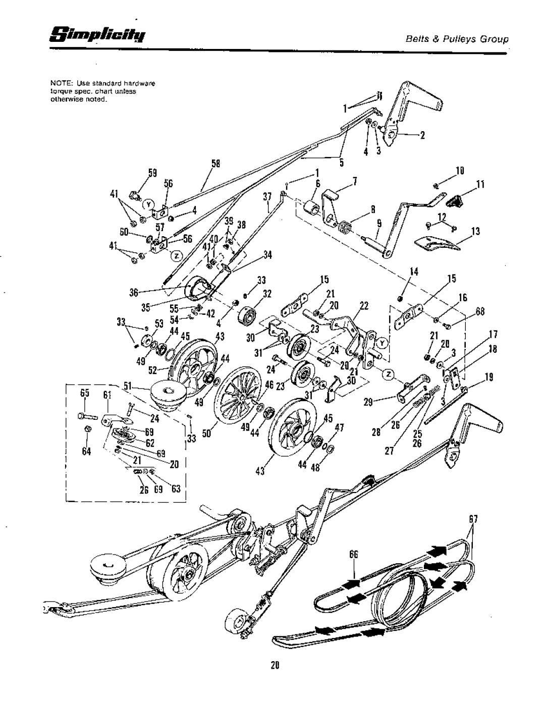 Simplicity 1965-1979, Rear Engine Riders manual 