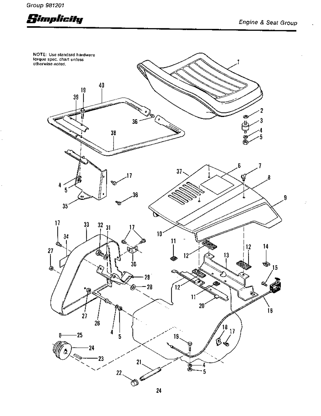 Simplicity 1965-1979, Rear Engine Riders manual 