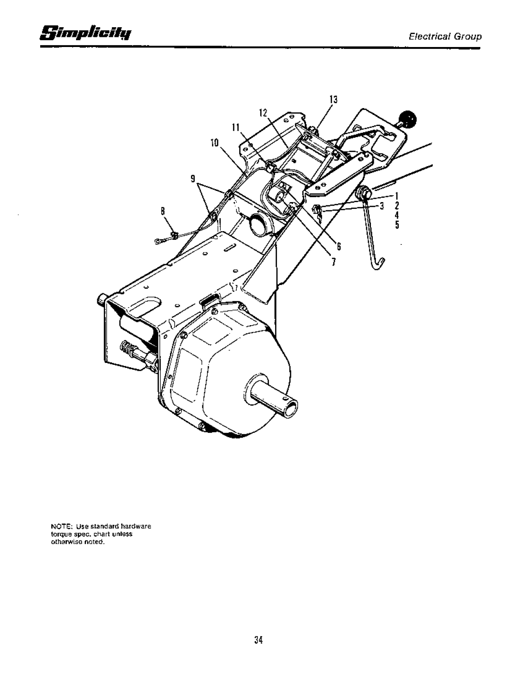 Simplicity 1965-1979, Rear Engine Riders manual 