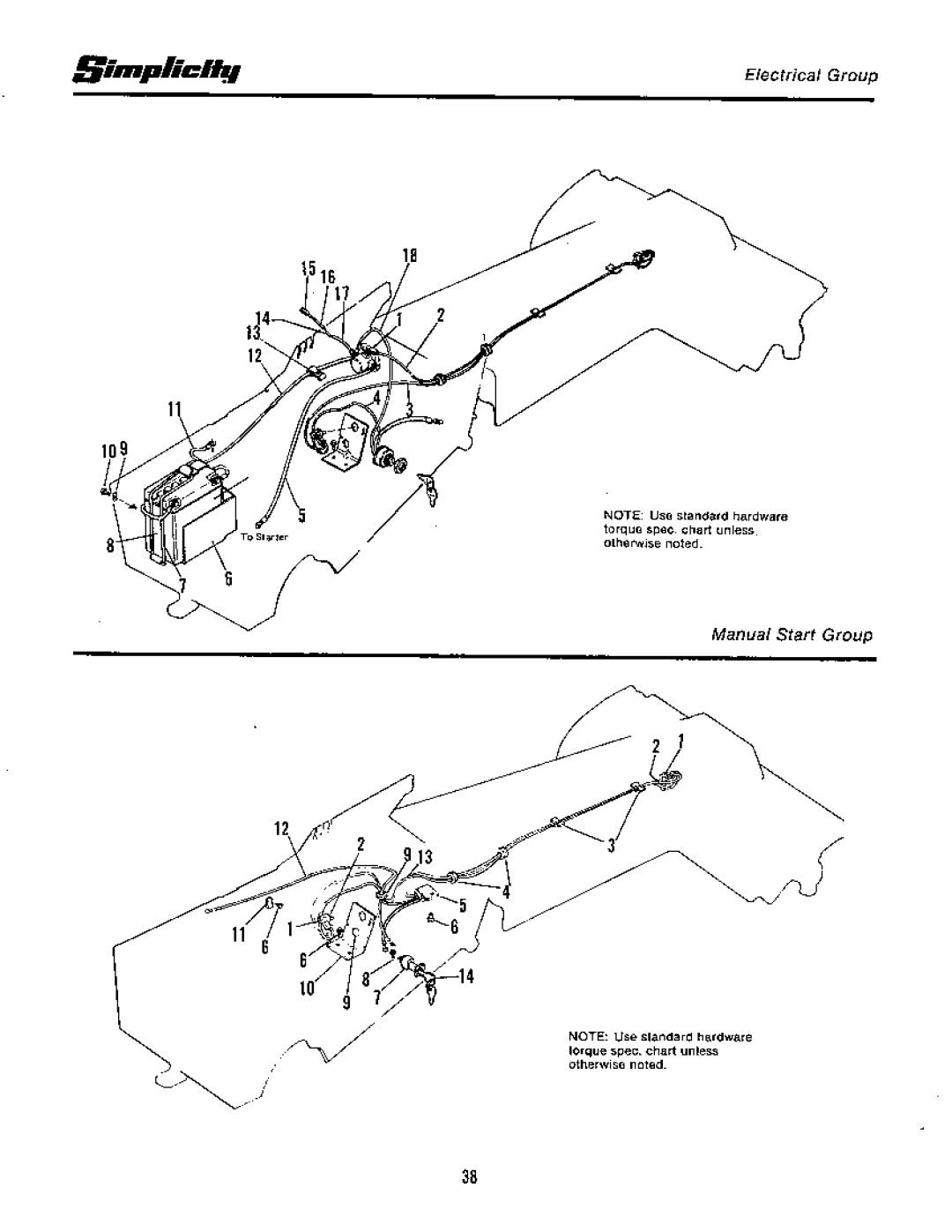 Simplicity 1965-1979, Rear Engine Riders manual 