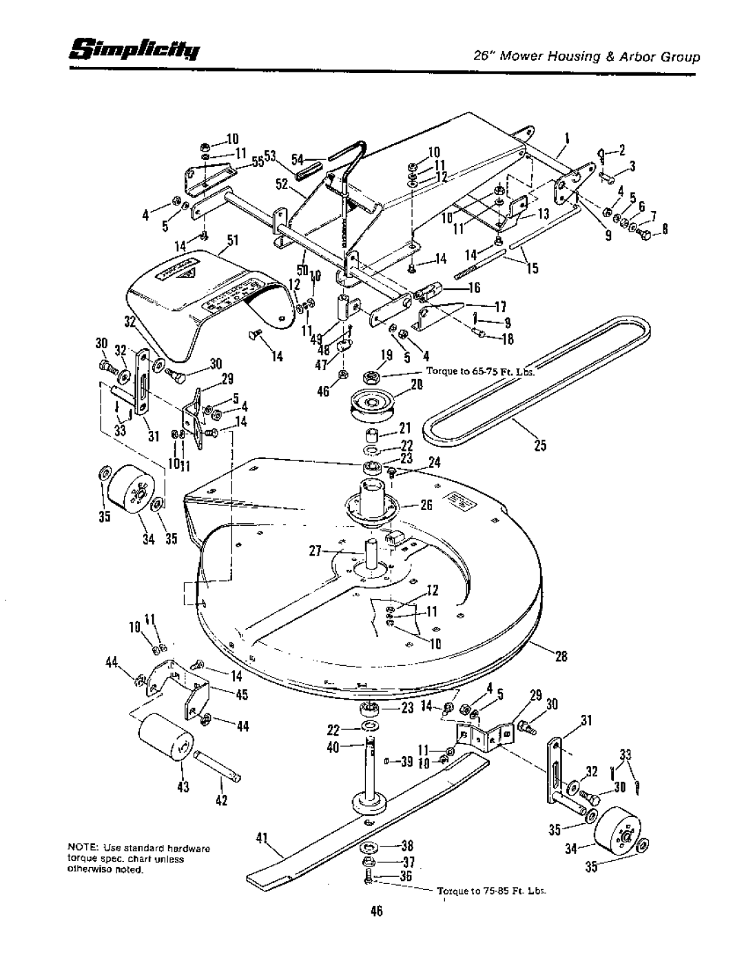 Simplicity 1965-1979, Rear Engine Riders manual 