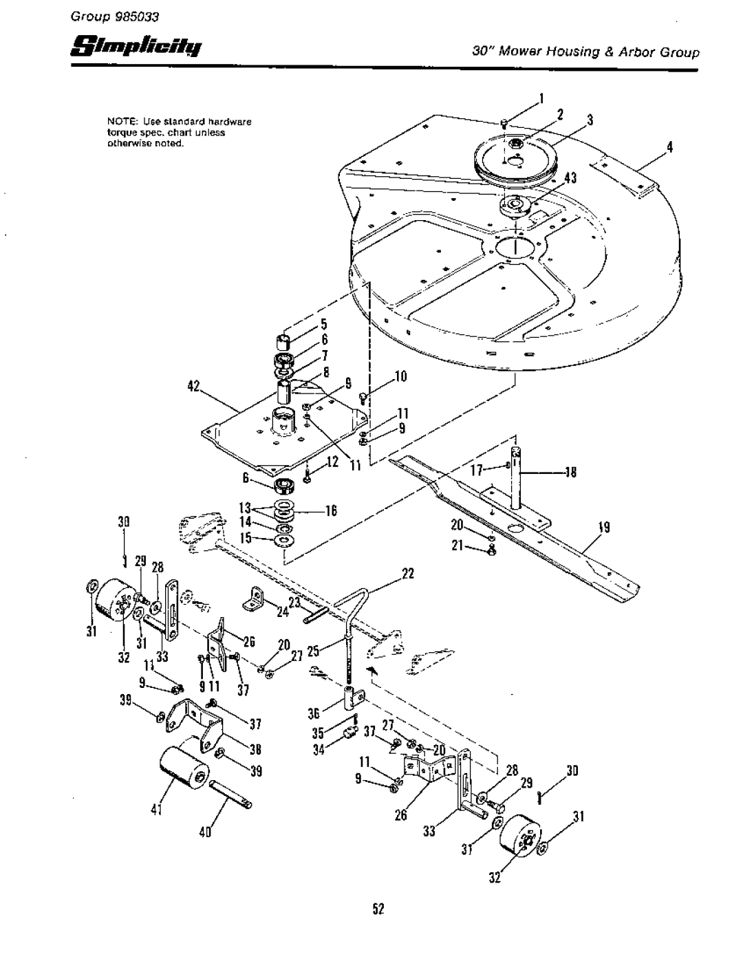 Simplicity 1965-1979, Rear Engine Riders manual 