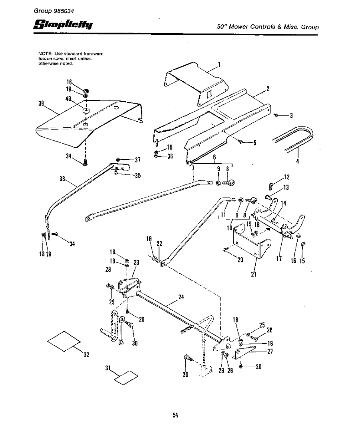 Simplicity 1965-1979, Rear Engine Riders manual 