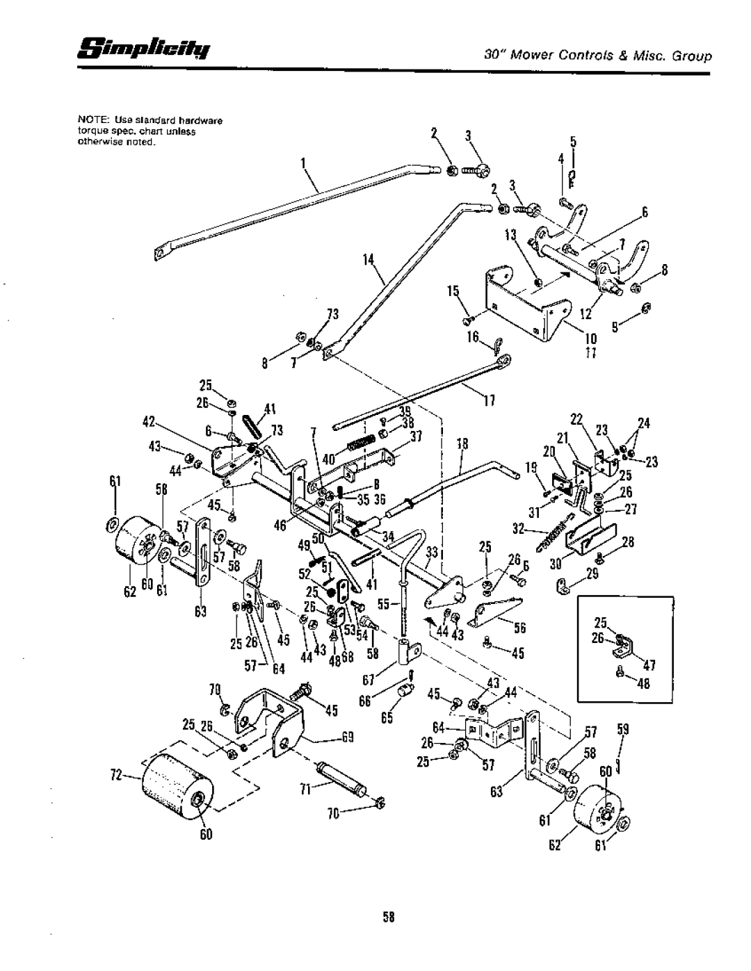 Simplicity 1965-1979, Rear Engine Riders manual 