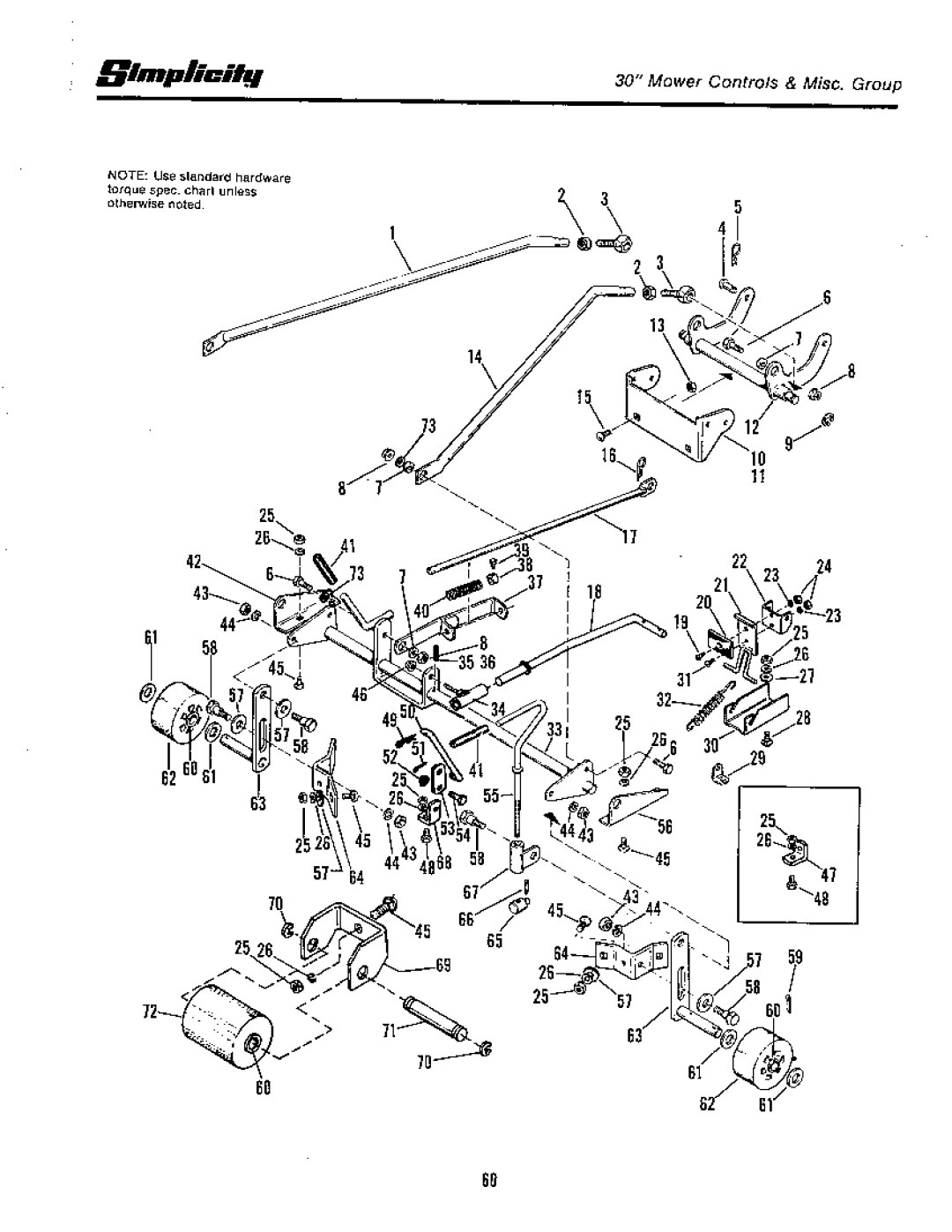 Simplicity 1965-1979, Rear Engine Riders manual 