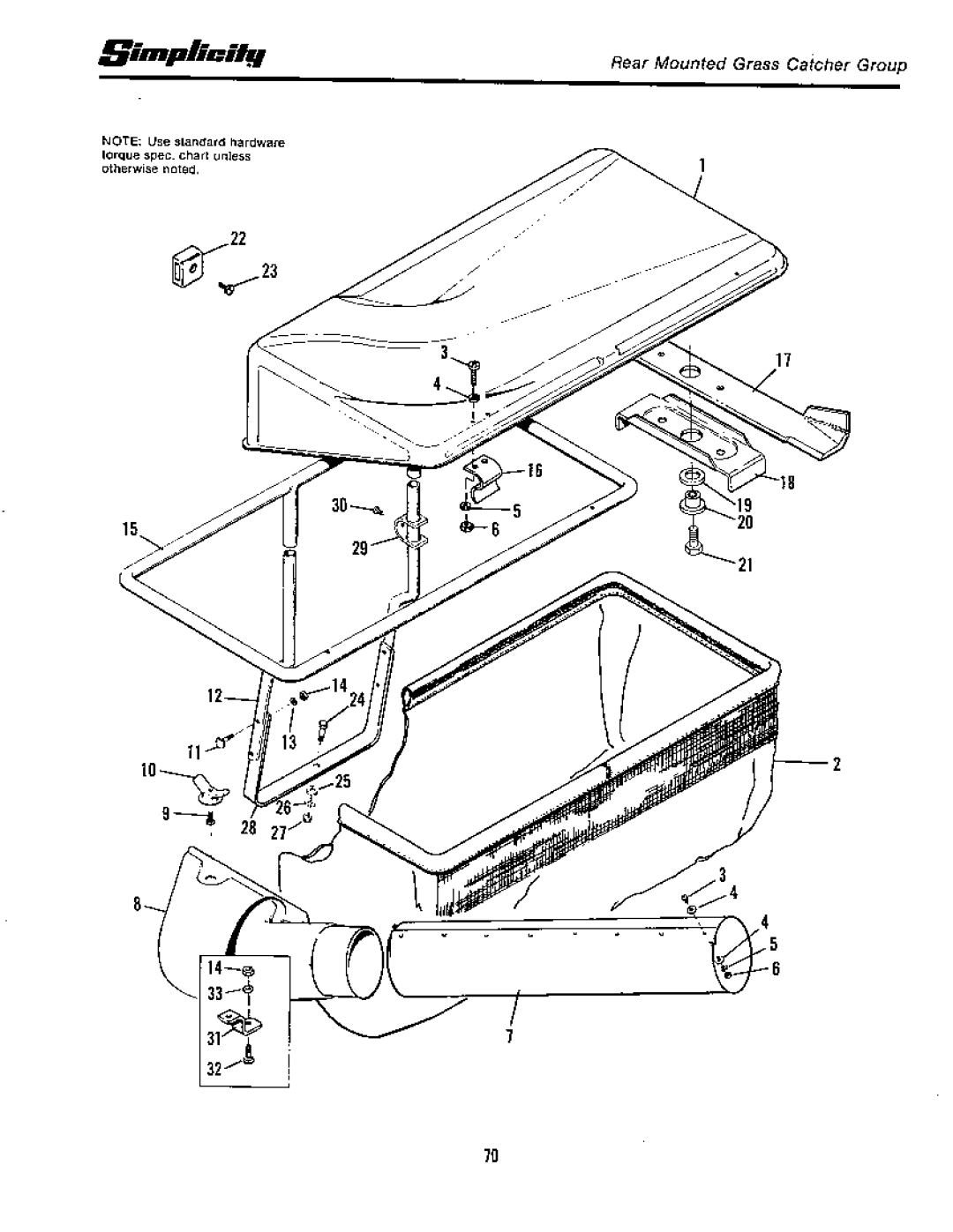 Simplicity 1965-1979, Rear Engine Riders manual 