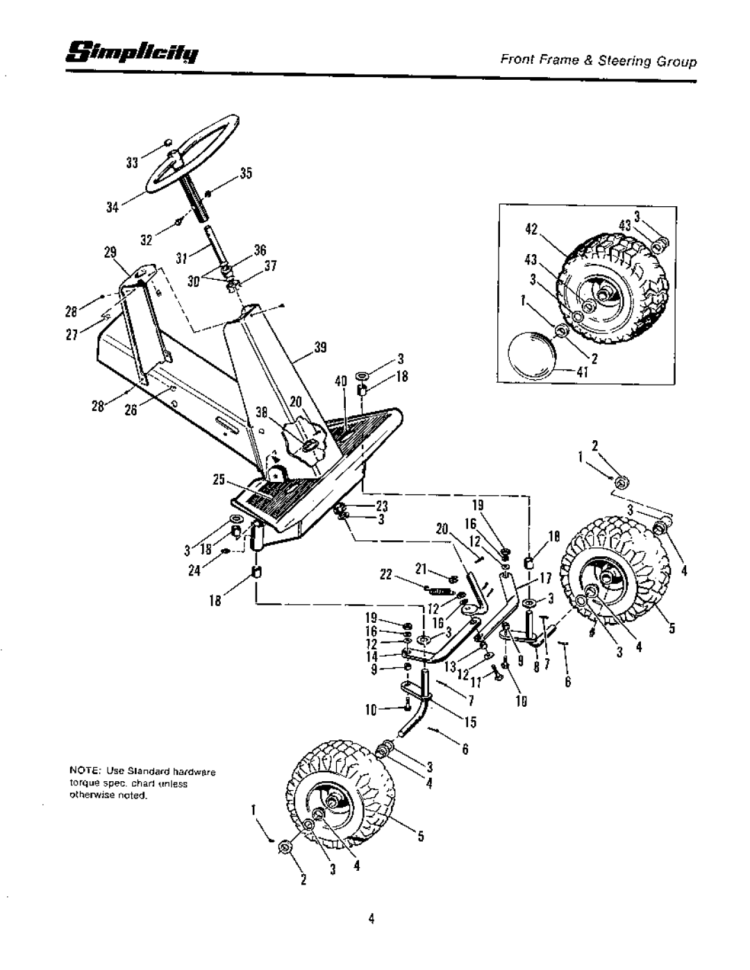 Simplicity 1965-1979, Rear Engine Riders manual 