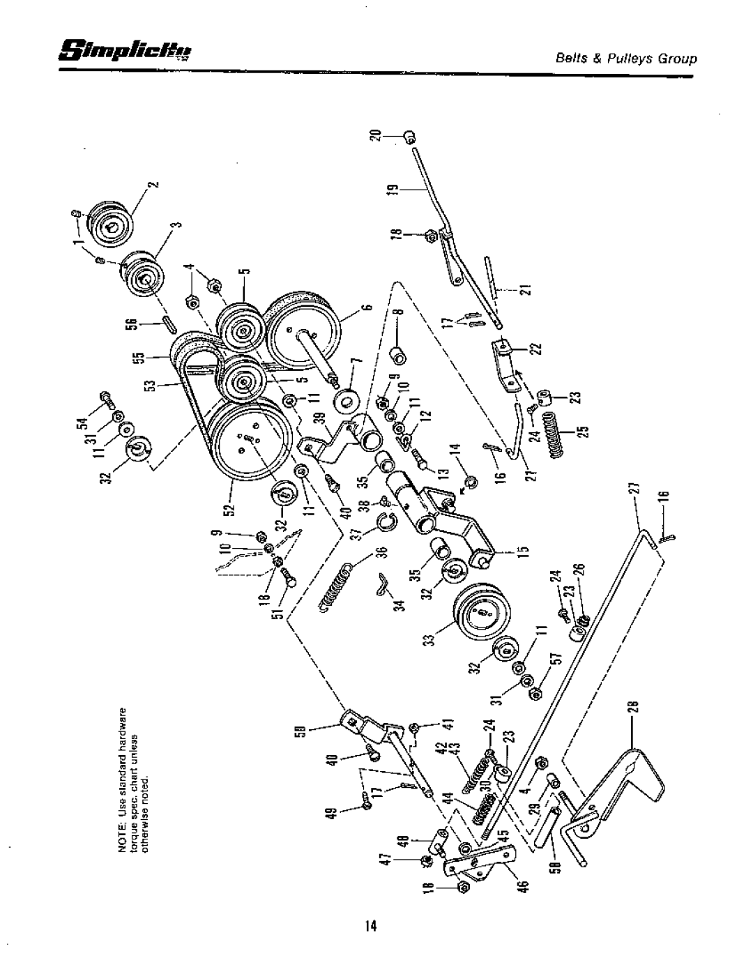 Simplicity 1965-1979, Rear Engine Riders manual 