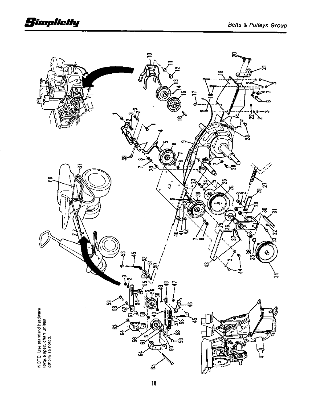 Simplicity 1965-1979, Rear Engine Riders manual 