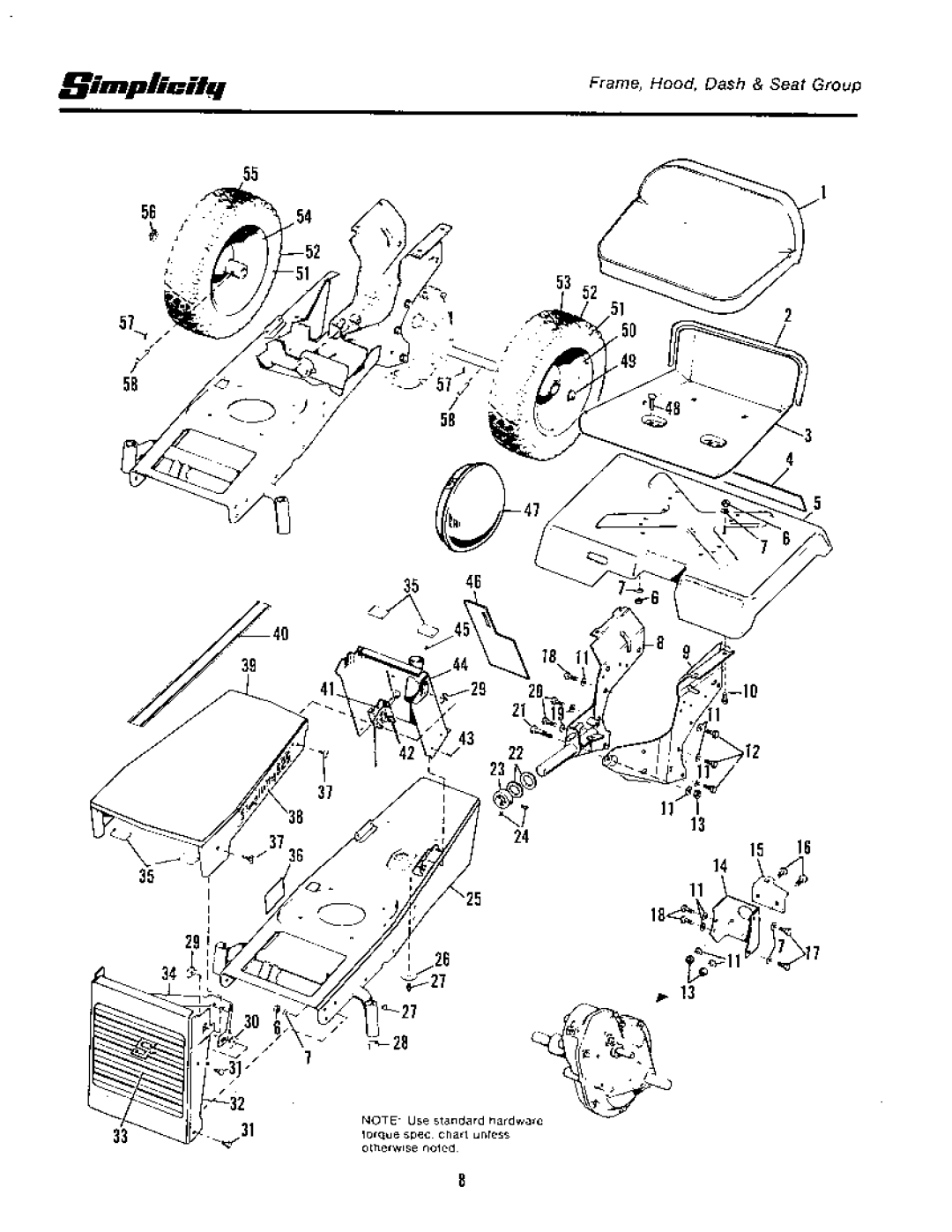 Simplicity 1968 - 1972 manual 