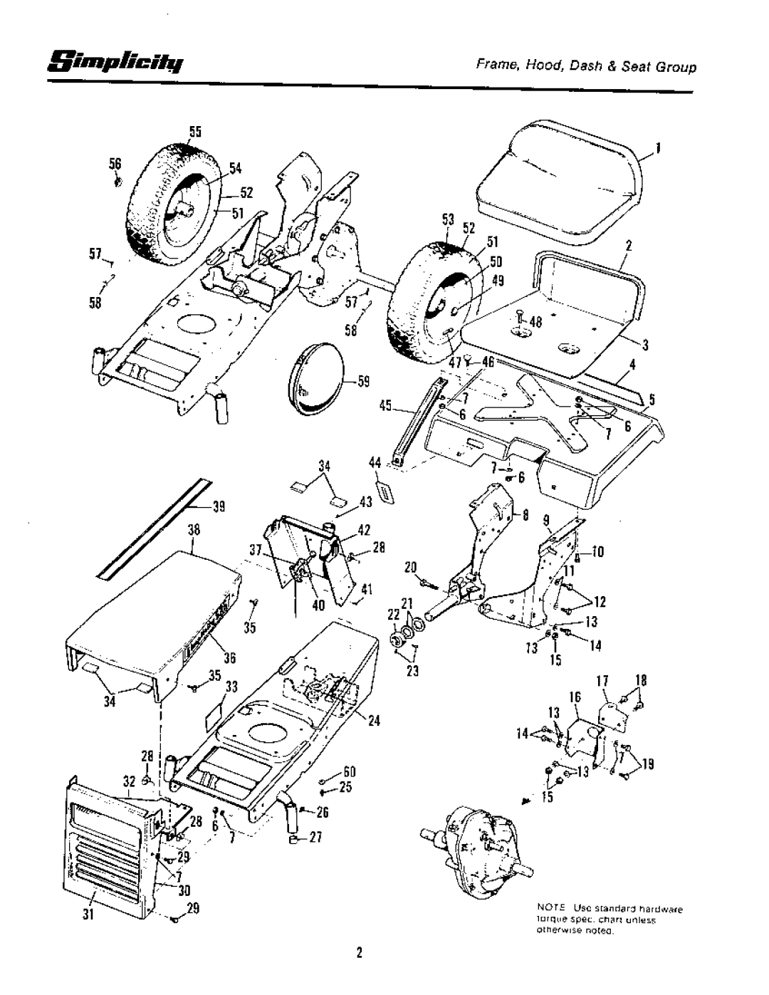 Simplicity 1968 - 1972 manual 