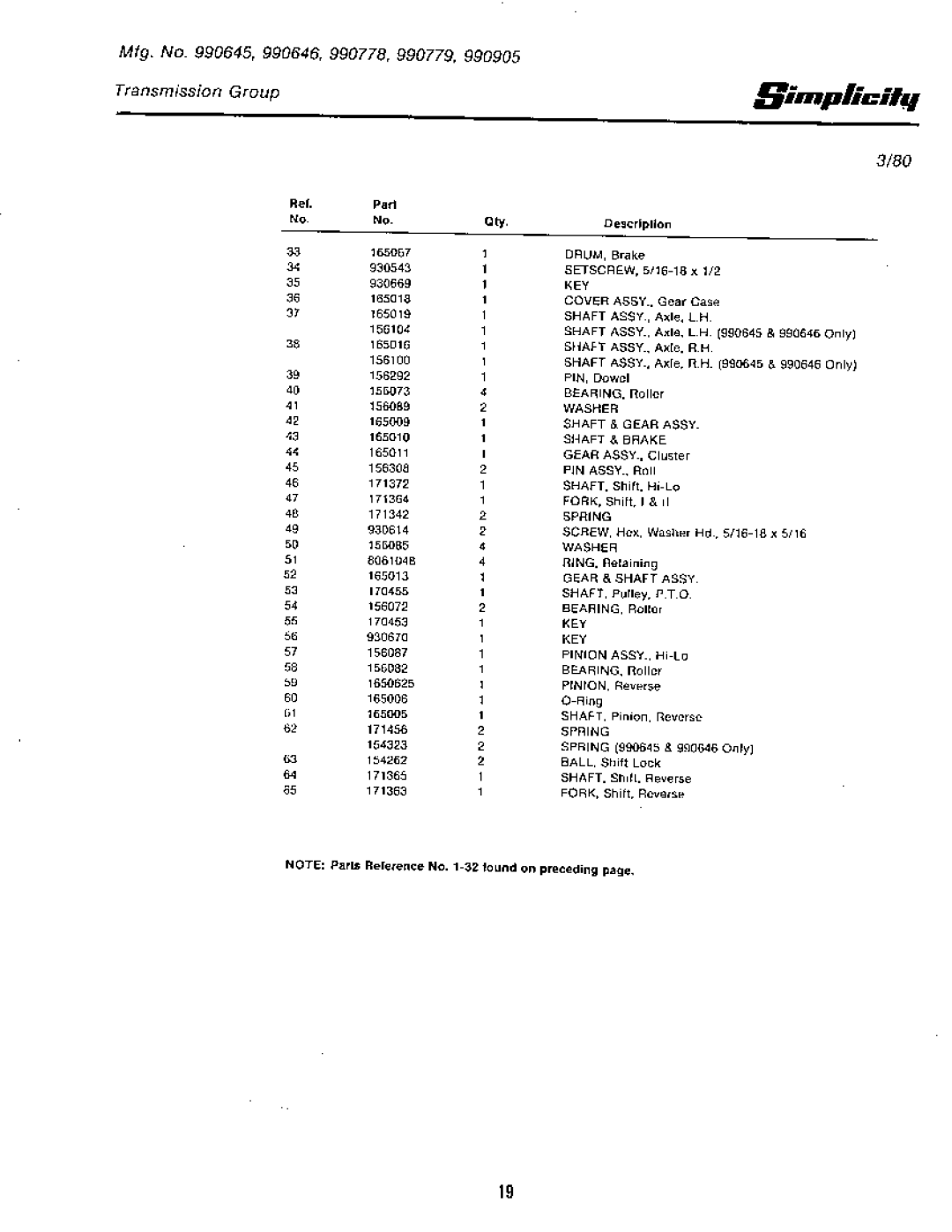 Simplicity 1968-1973 manual 