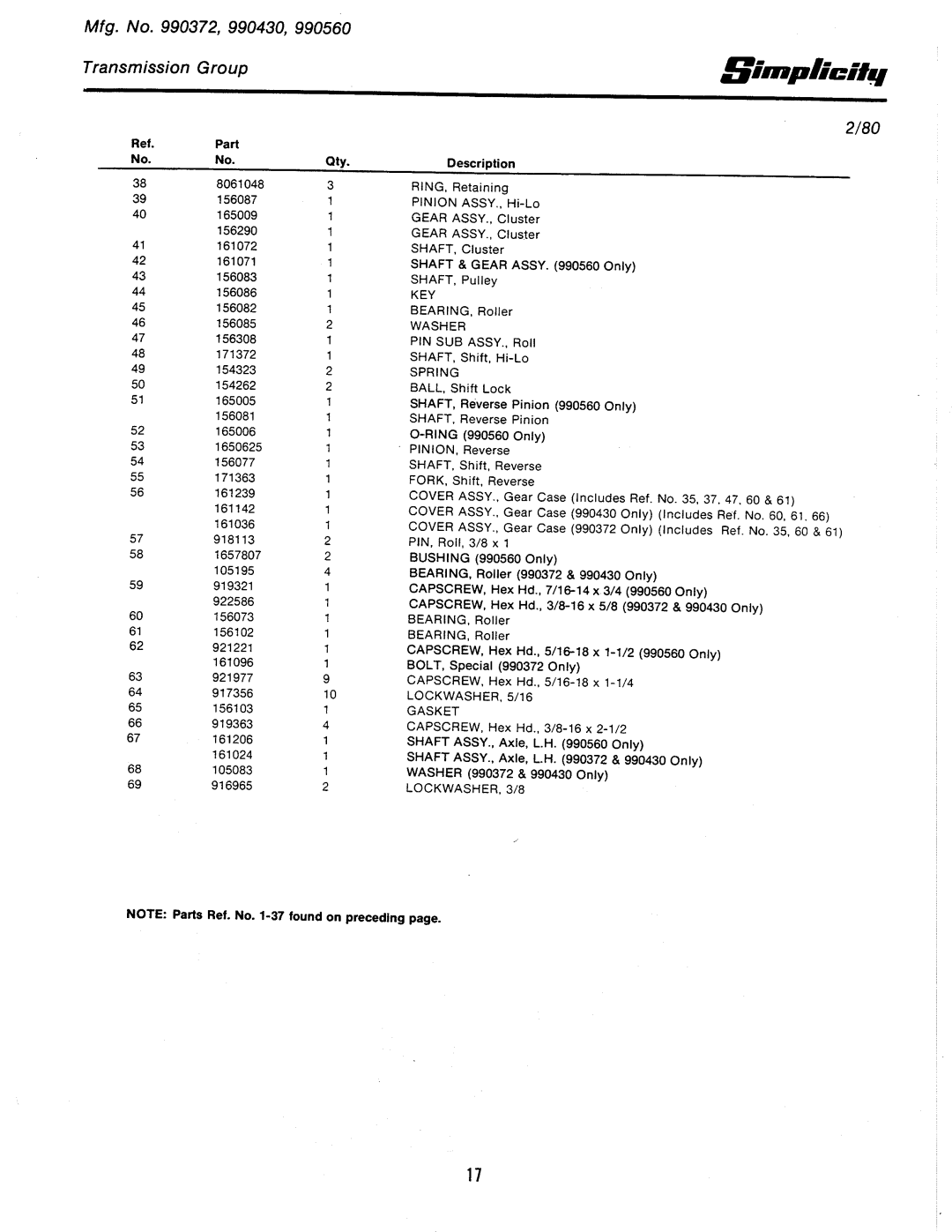 Simplicity 1978, 1974, 1975, 1977, 1970, 1976, 1979, 1971, 1967, 1972, 1973, 1968, 1969 manual 