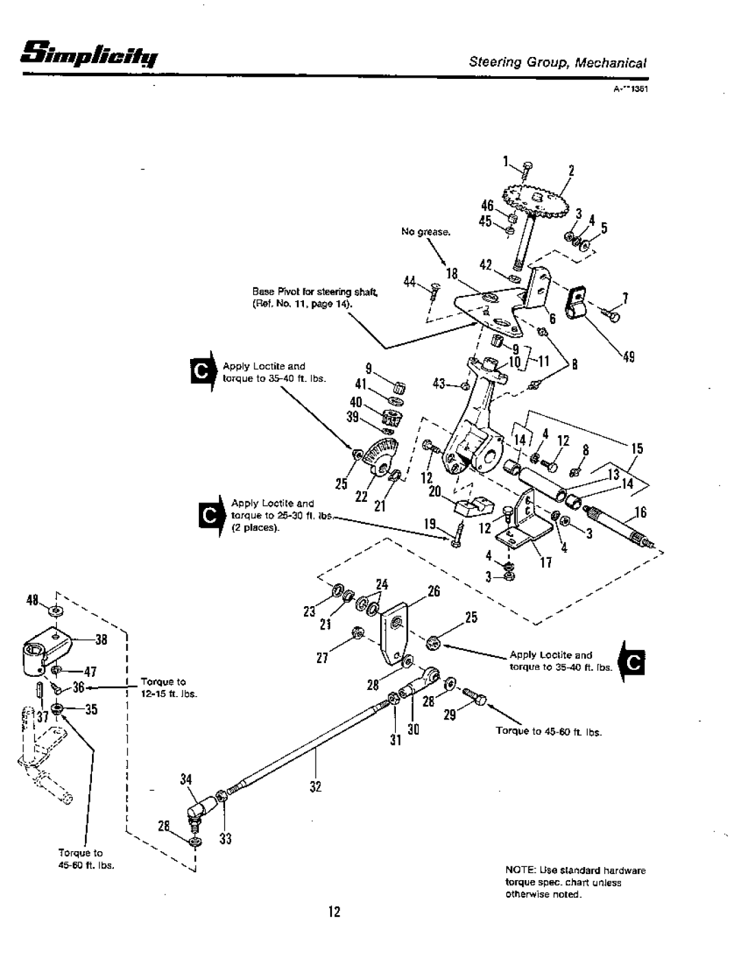 Simplicity 20 GTH Series, 18 GTH Series manual 