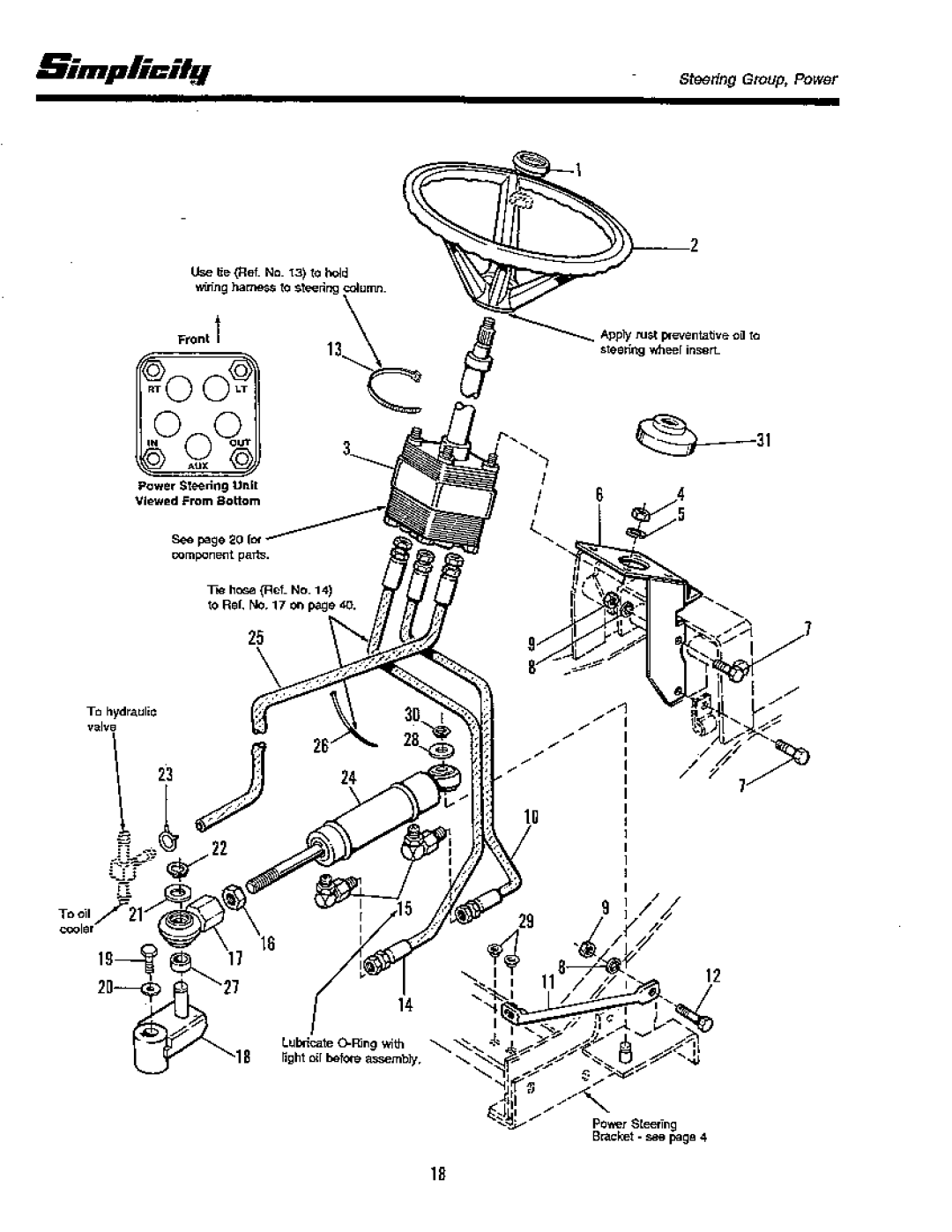 Simplicity 20 GTH Series, 18 GTH Series manual 